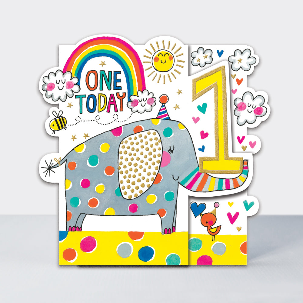 Hip Hop - One Today - Birthday Card