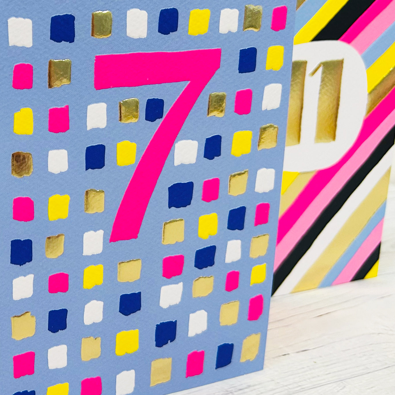 Jazz - Age 7 Girl Birthday Card