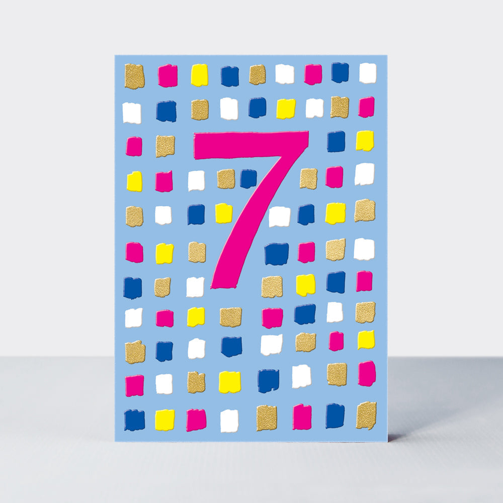 Jazz - Age 7 Girl Birthday Card