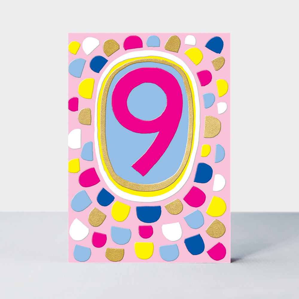 Jazz - Age 9 Girl Birthday Card