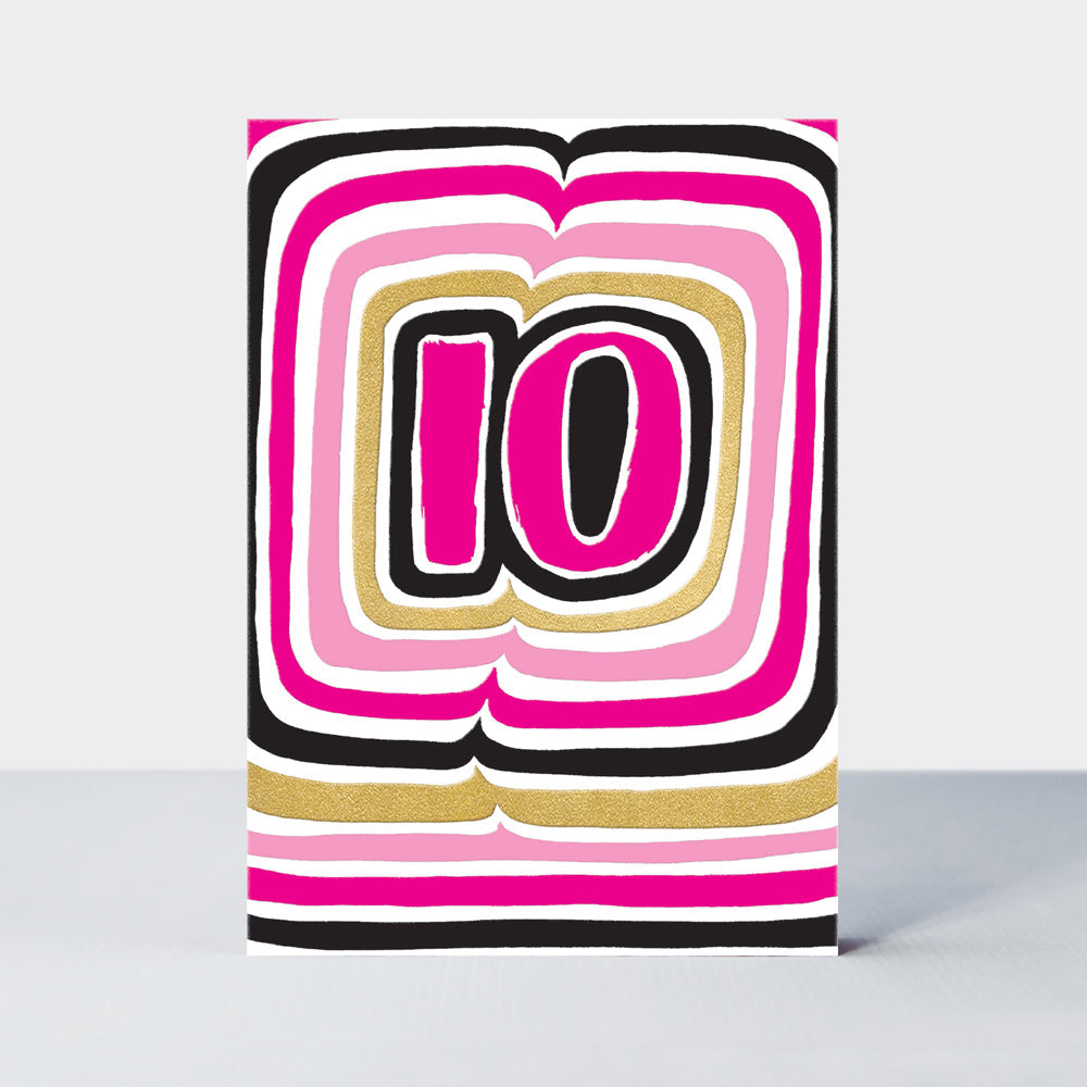 Jazz - Age 10 Girl Birthday Card