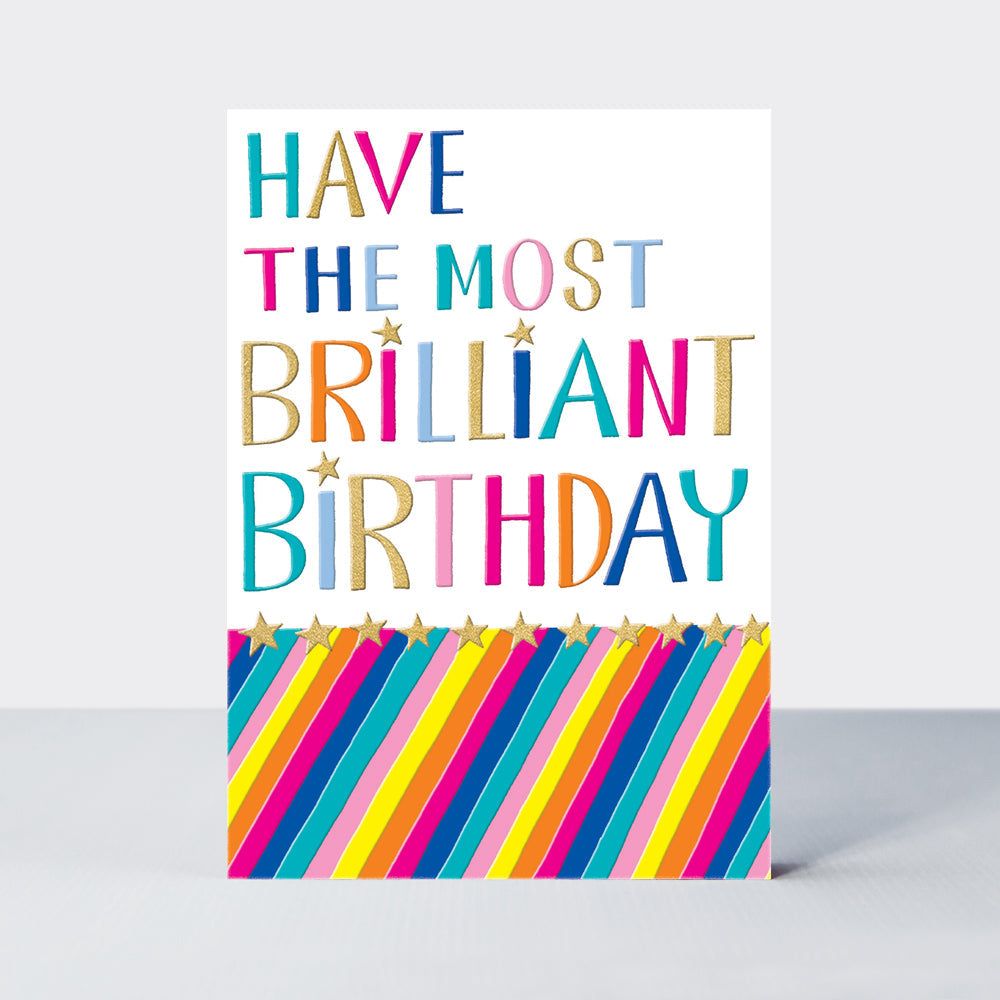 Jazz - Brilliant Birthday - Birthday Card