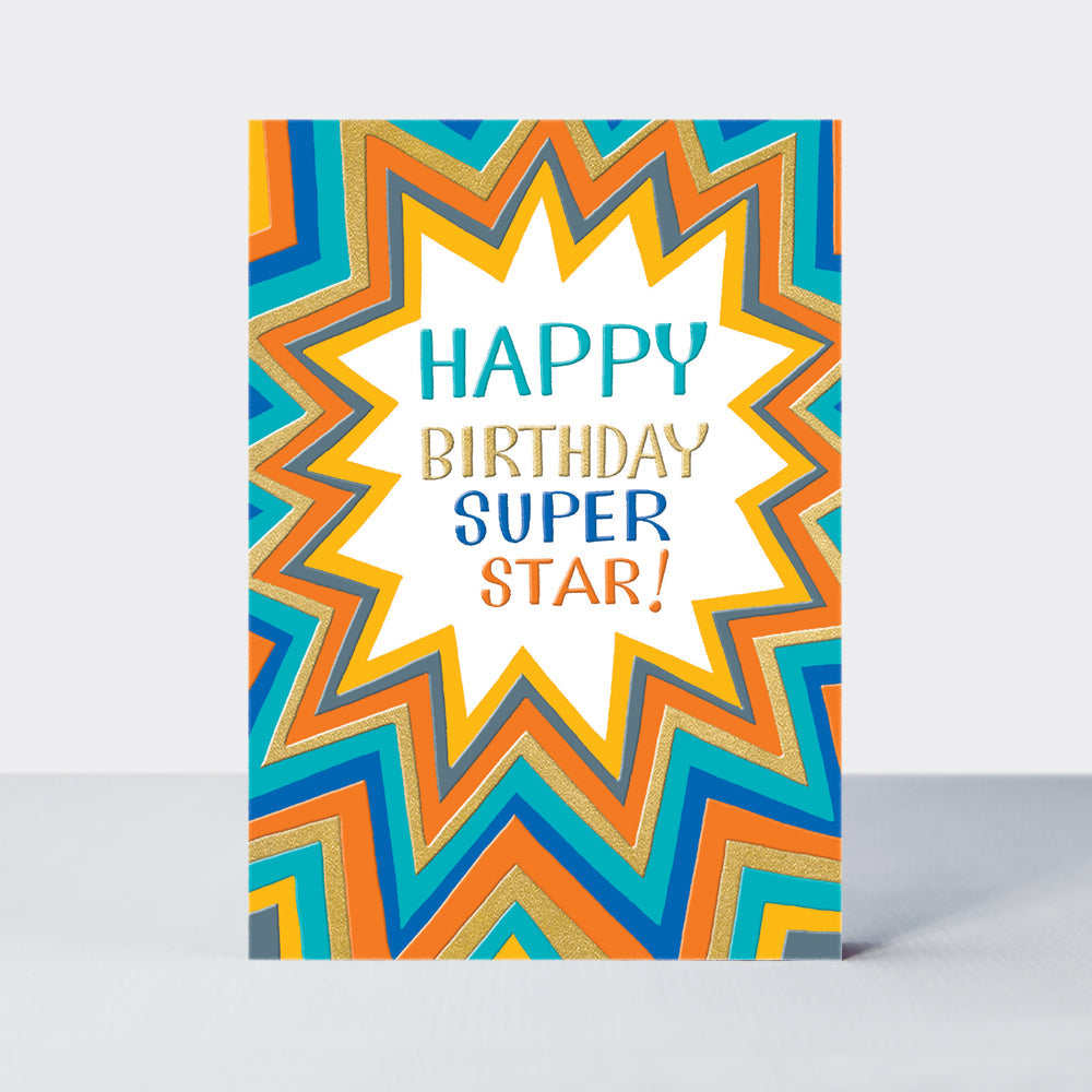 Jazz - Happy Birthday/Super Star - Birthday Card