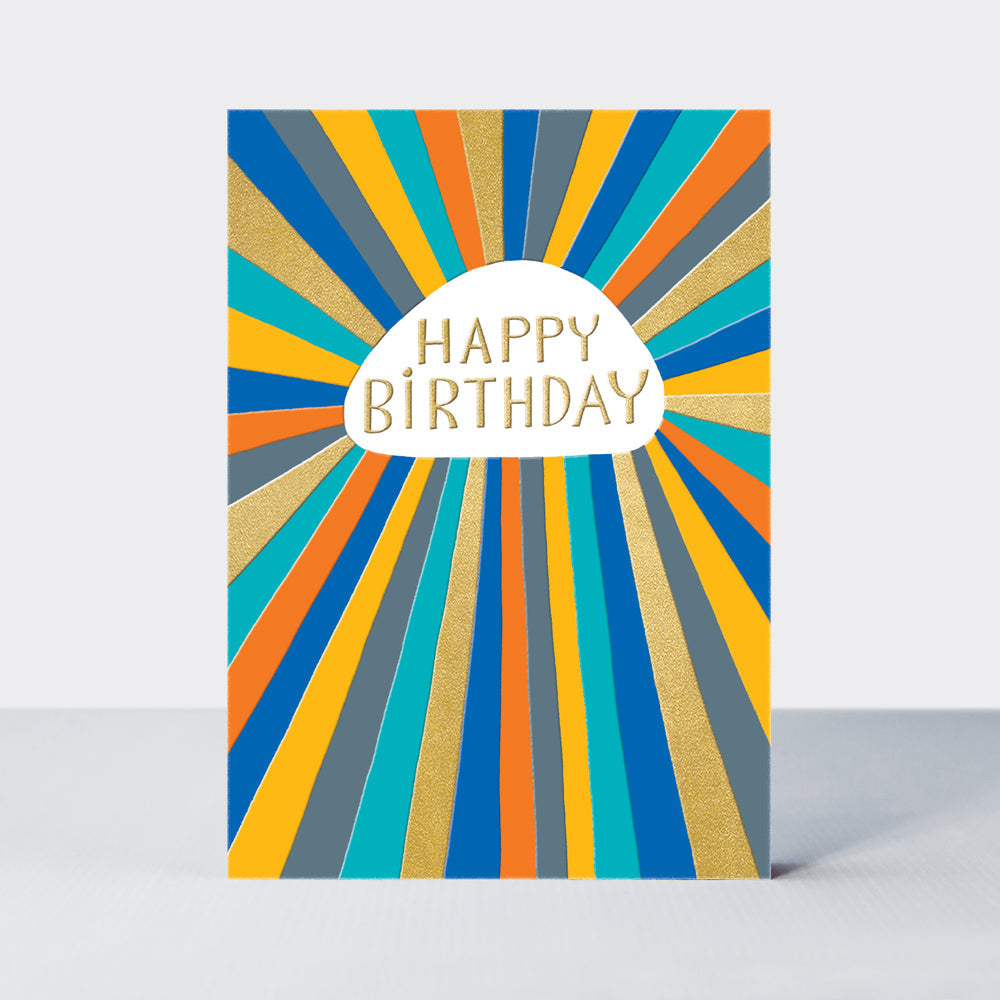 Jazz - Happy Birthday/Sunburst - Birthday Card