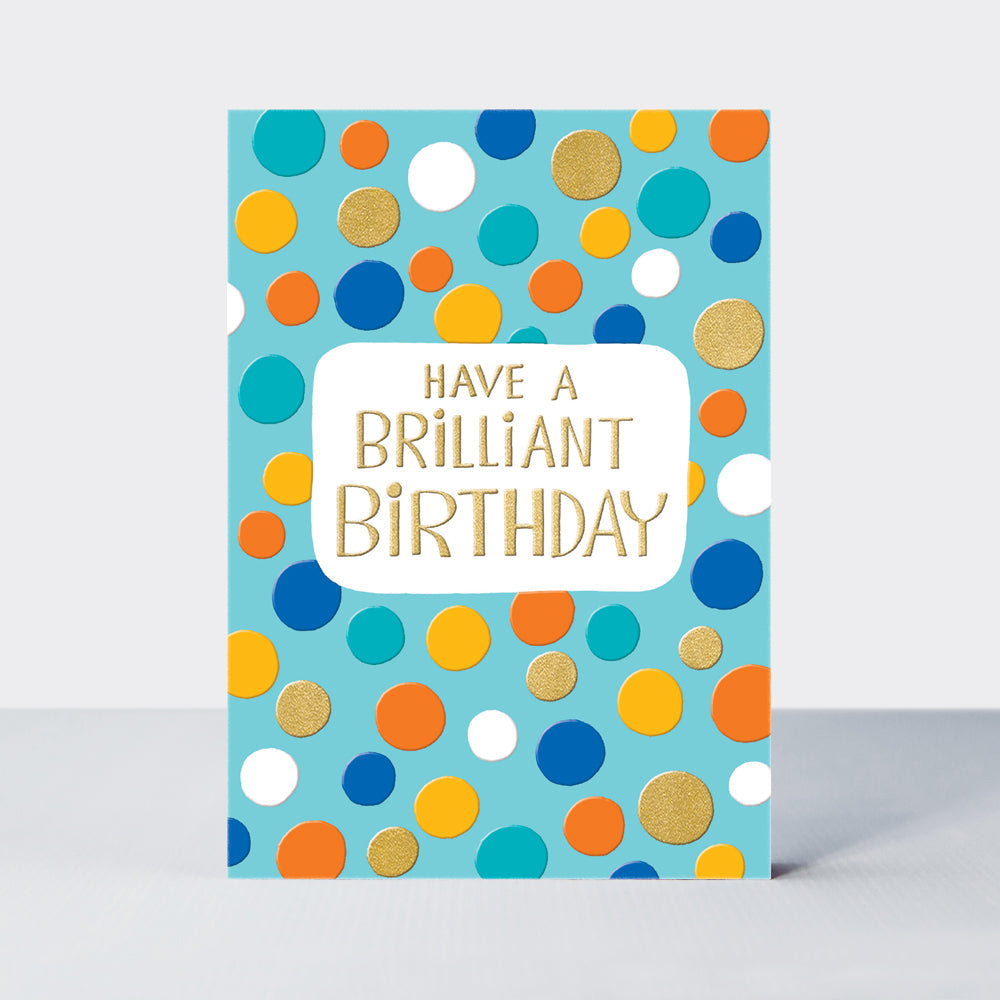 Jazz - Brilliant Birthday/Spots - Birthday Card