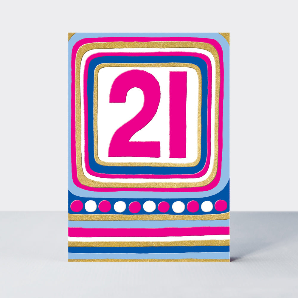 Jazz - 21st Birthday Card - Female