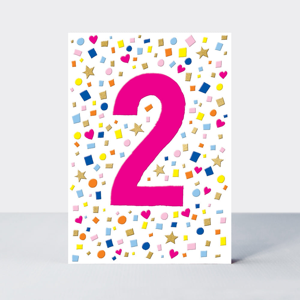 Jazz - Age 2 Birthday Card - Girl