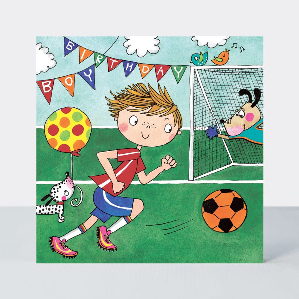 Jigsaw Card - Birthday Boy/Football/Dogs