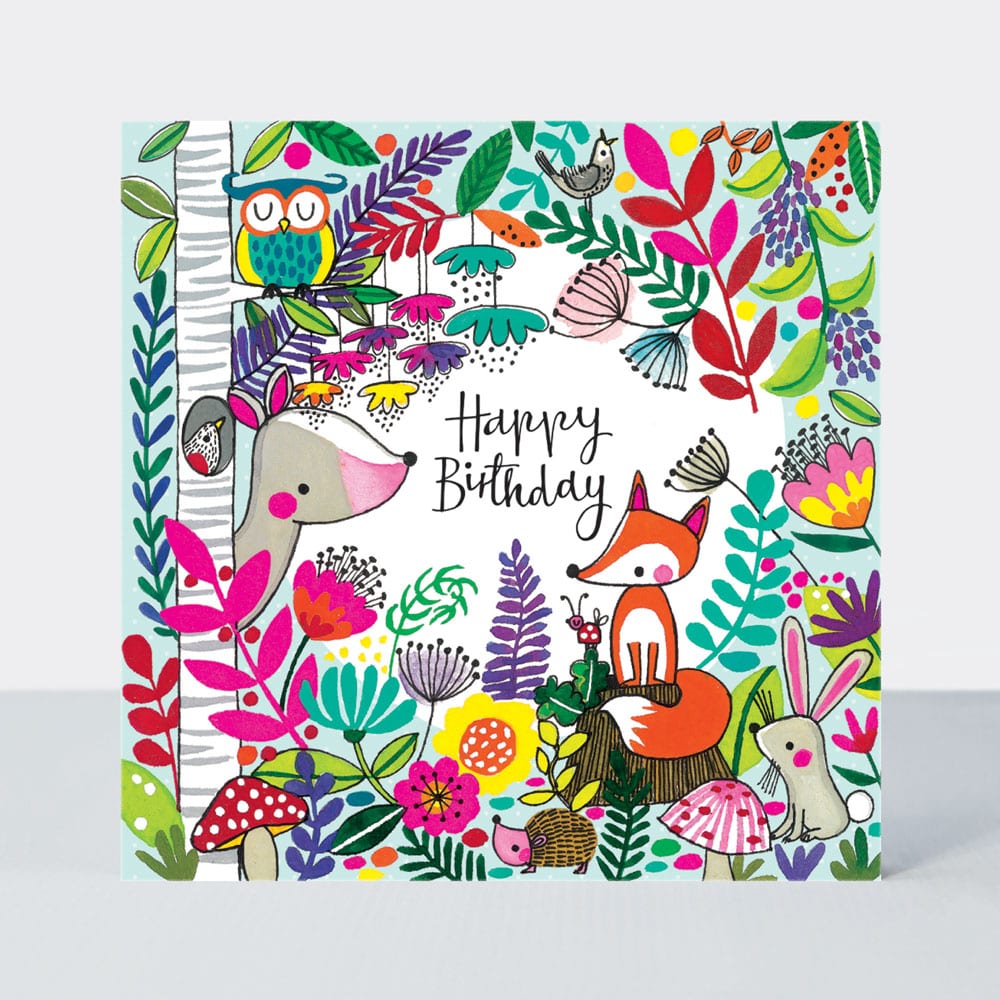 Jigsaw Card - Woodland