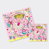 Jigsaw Card - Birthday Girl Ballerina  - Birthday Card