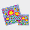 Jigsaw card - Ha-Bee Birthday - Bees & Flowers  - Birthday Card