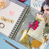 Powder Blue Wedding Planner Book | Undated Organiser with Gold Foil & Checklists