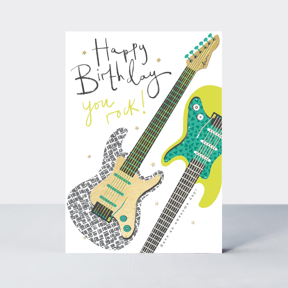 Legend - Birthday Guitars  - Birthday Card