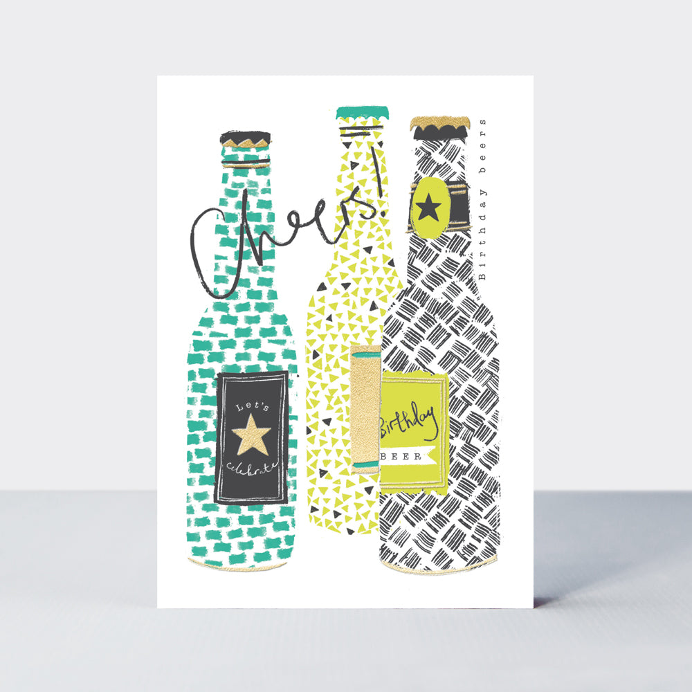 Legend - Birthday Beer Bottles - Birthday Card