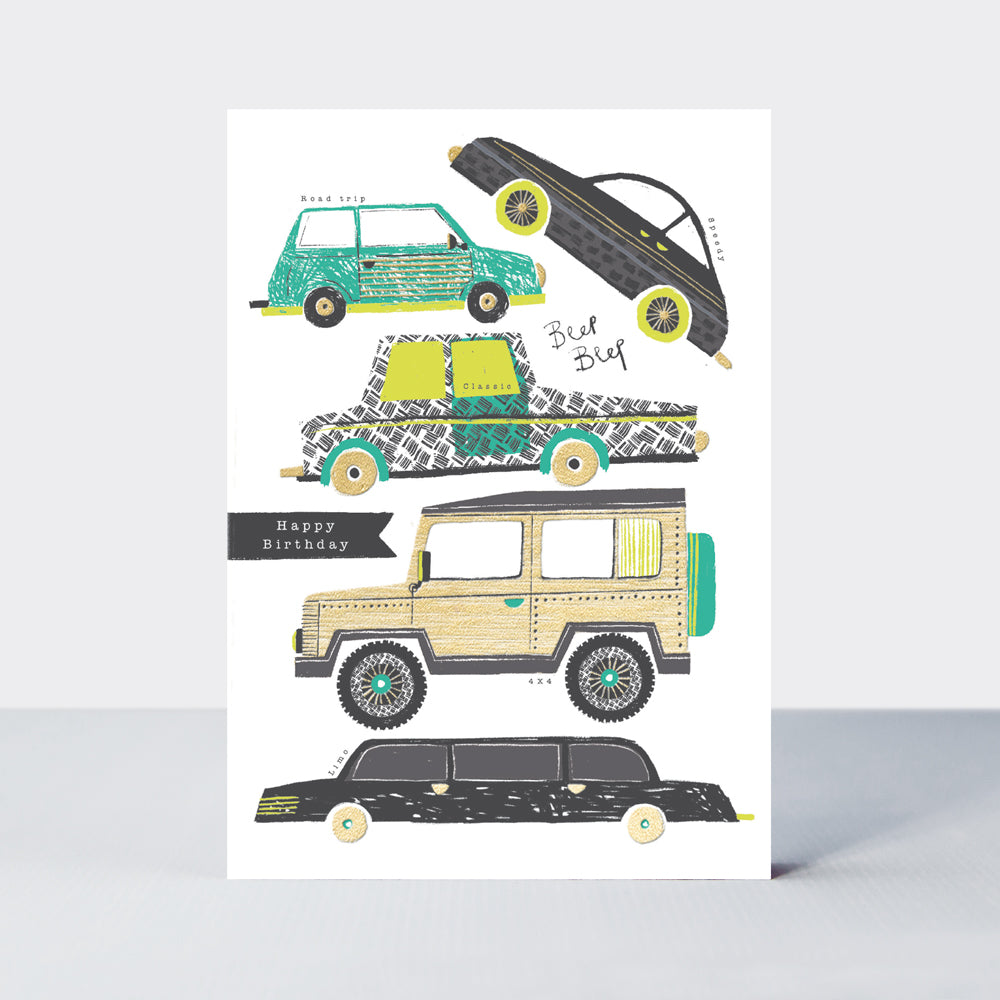 Legend - Birthday Cars  - Birthday Card