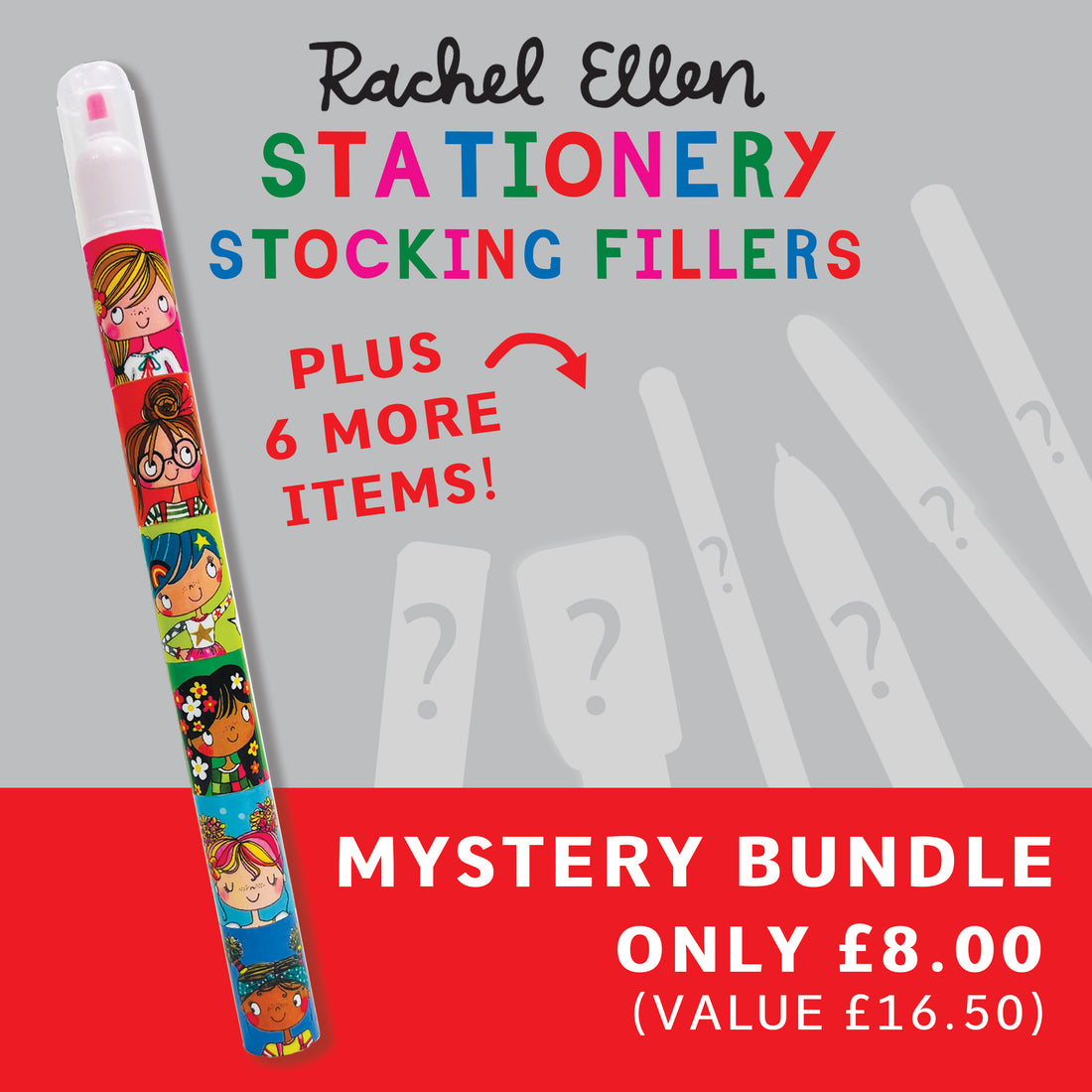 Stationery Stocking Fillers Mystery Bundle - 7 Items