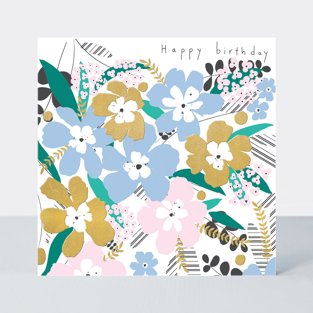 Mika - Birthday Floral - Birthday Card
