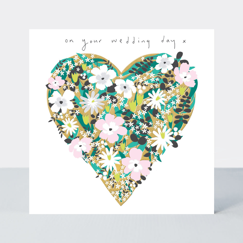 Mika - Wedding Card/Floral Heart