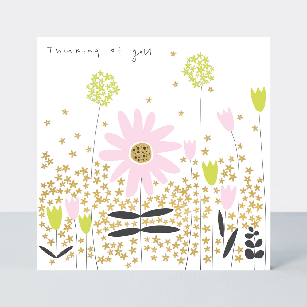 Mika - Thinking of You Card/Floral Meadow
