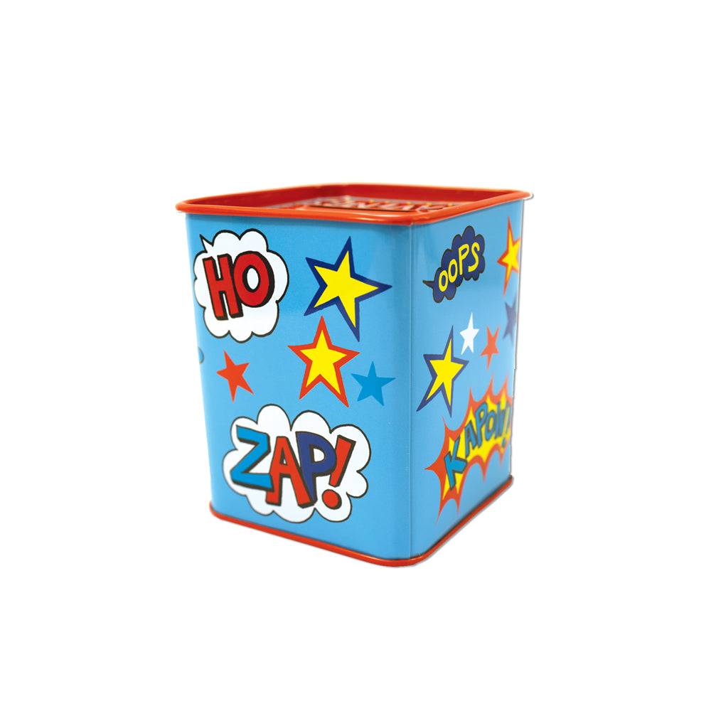 Money Box Tin - Super Savings Superhero