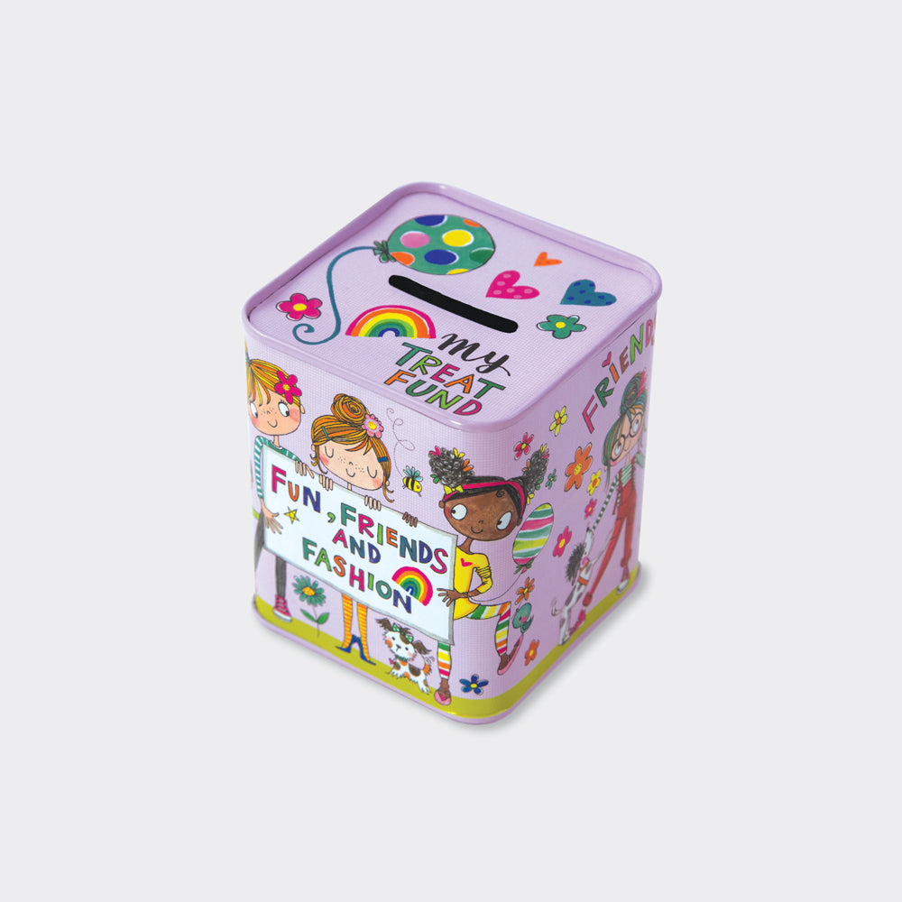 Money Box Tin  - Treat Fund - Friends