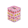 Money Box Tin  - Love Bugs Ladybirds on pink