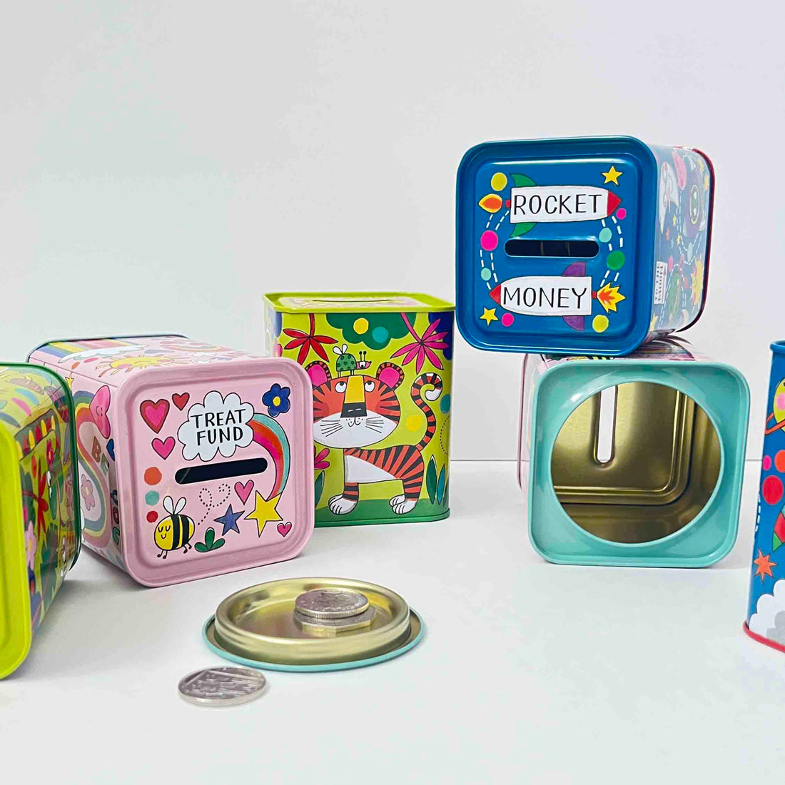 Money Box Tin - Treat Fund/Bee Yourself