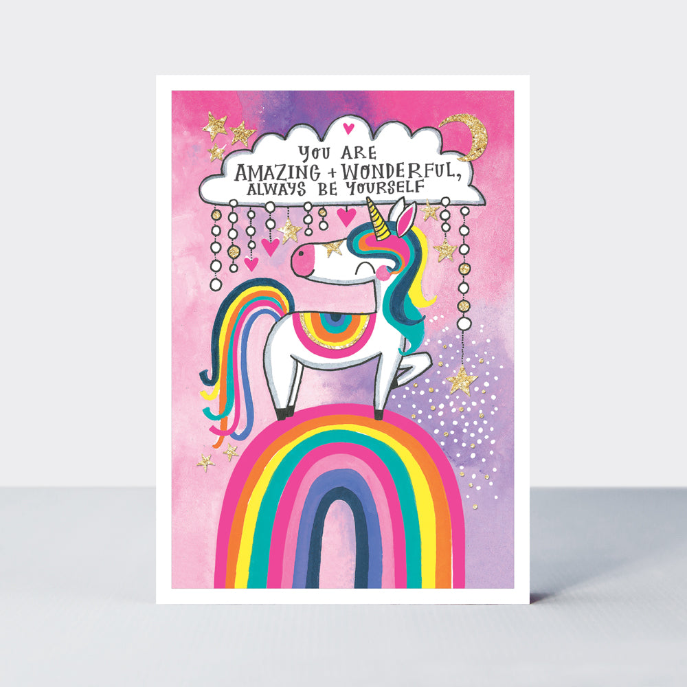 Moondance - You Are Amazing/Unicorn Greetings Card
