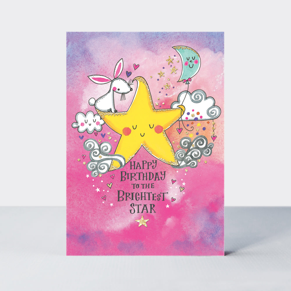 Moondance - Happy Birthday/Star Birthday Card