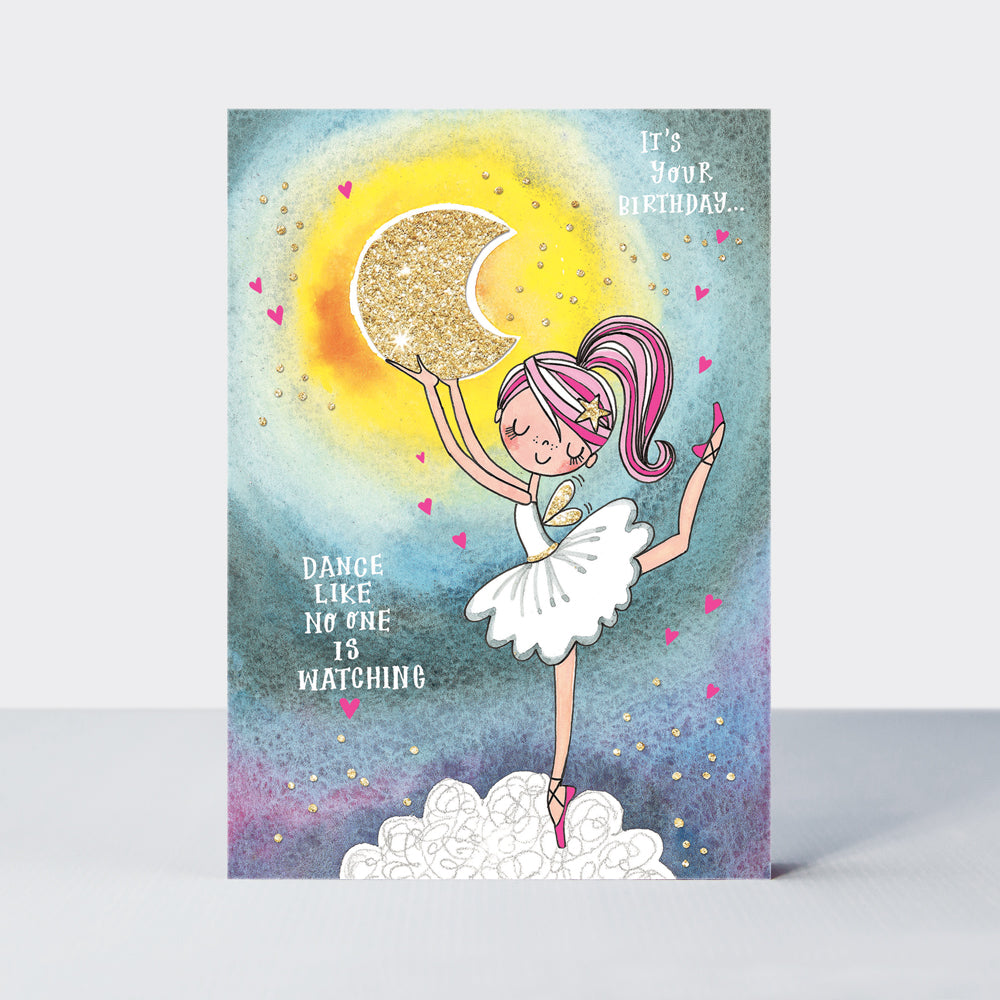 Moondance - Birthday/Dance Like No One Is Watching Card