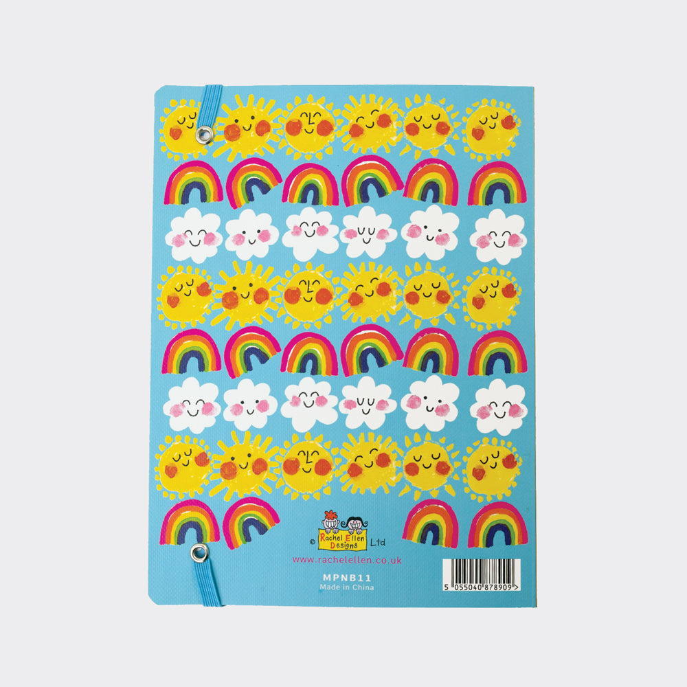 Notebook - Suns, Rainbows & Clouds/Gratitude Journal