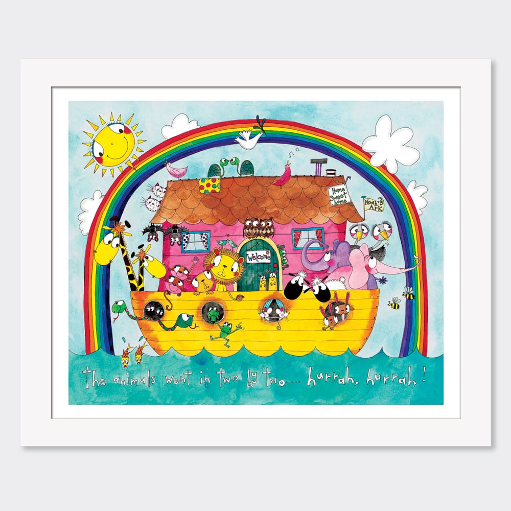 Mounted Limited Edition Print Noah&