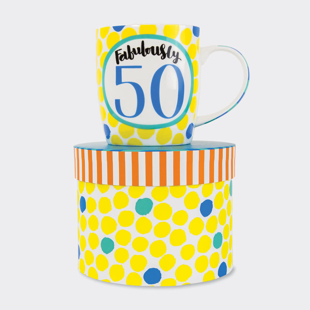 China Mug - Fabulously 50