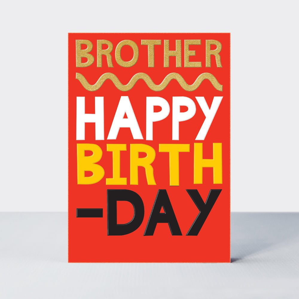 Good News - Brother Happy Birthday Card