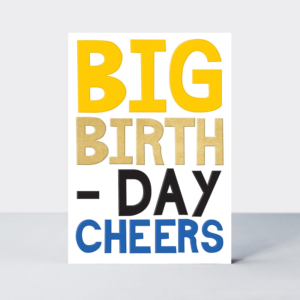 Good News - Big Birthday Cheers Birthday Card