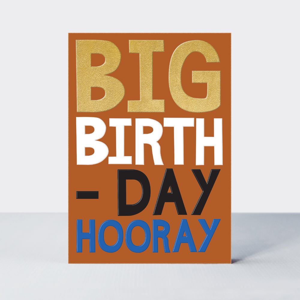 Good News - Big Birthday Hooray Birthday Card
