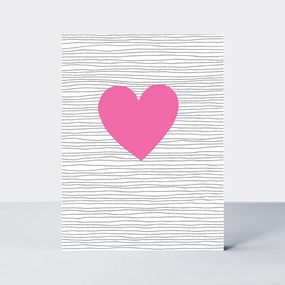 Pack of 10 Notecards - Heart