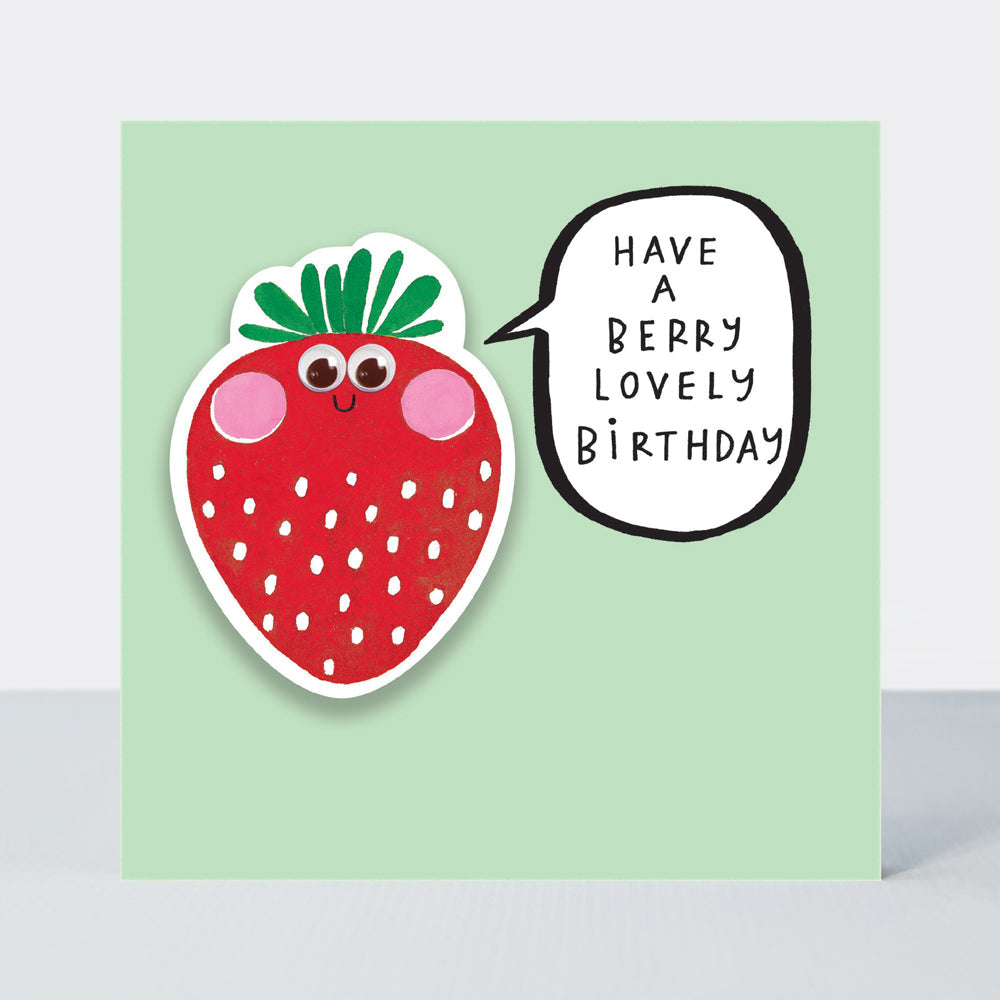 Little Nuggets - Berry Lovely Birthday/Strawberry Birthday Card