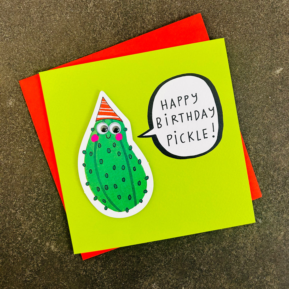 Little Nuggets - Happy Birthday Pickle! Birthday Card