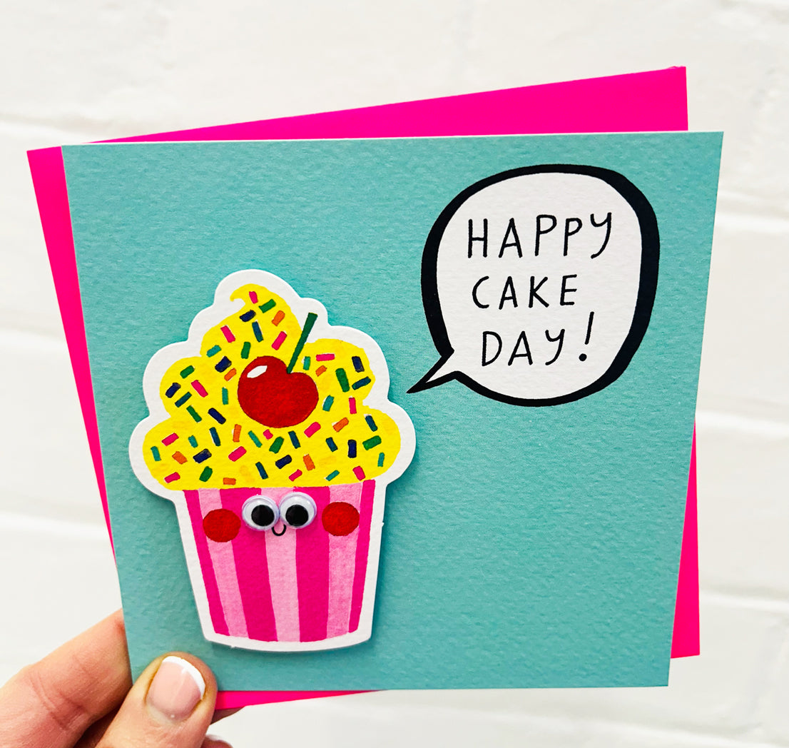Little Nuggets - Happy Cake Day! Birthday Card