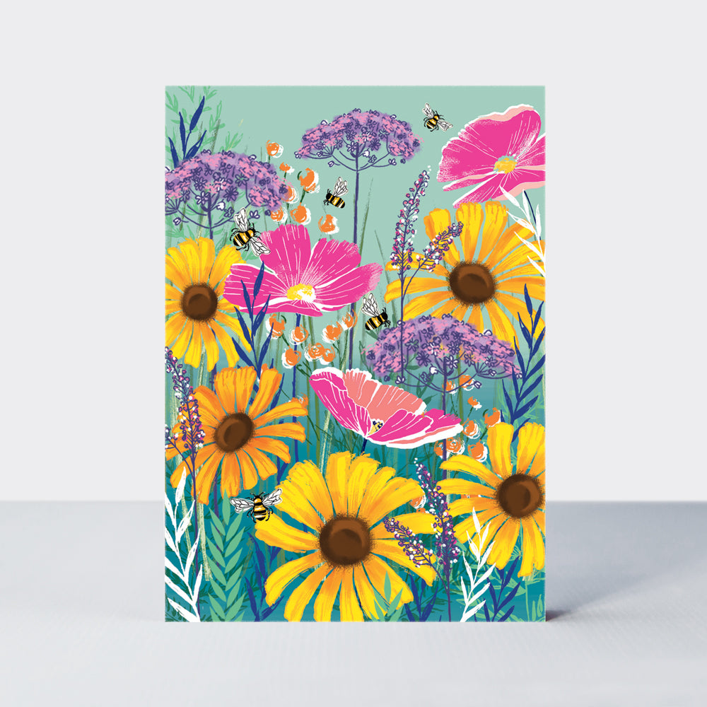 Postcard - Floral Blank