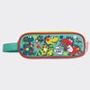 Double Zip Pencil Case With Handle - 'Roarsome' Dinosaurs