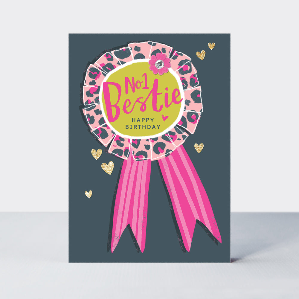 Hello Peachy - No. 1 Bestie Birthday/Rosette