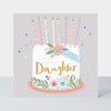 Peony - Daughter Birthday Cake  - Birthday Card