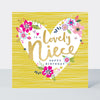 Peony - Lovely Niece- Happy Birthday Card