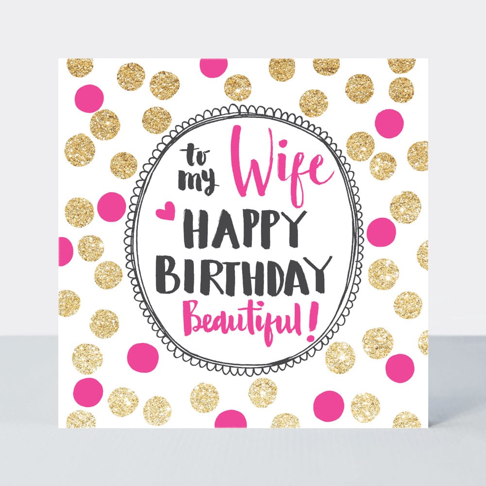 Pink Fizz - 50th Birthday – Rachel Ellen Designs