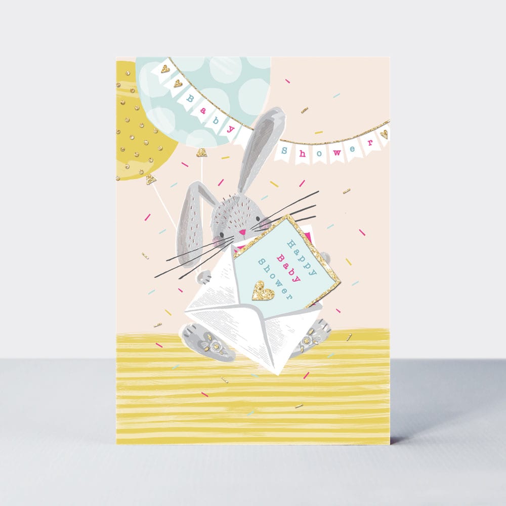 Piccolo - Baby shower Card/Bunny