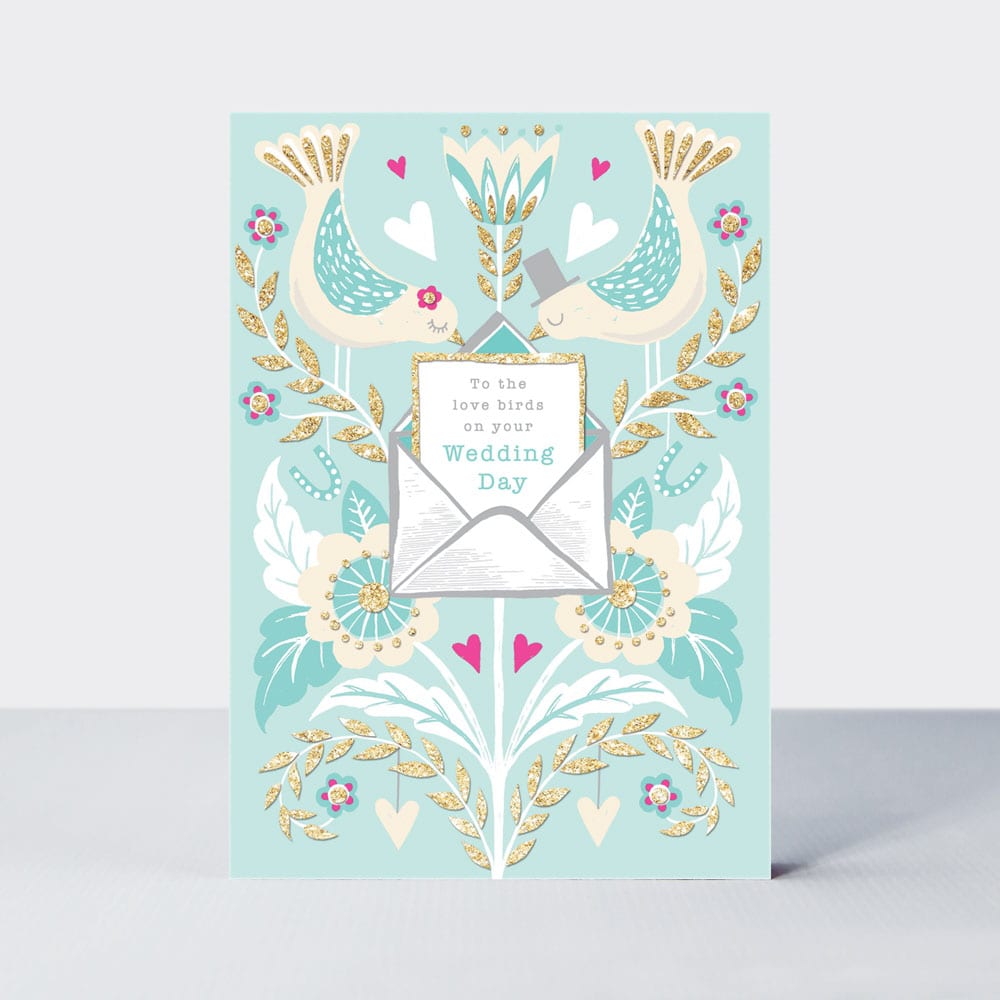 Piccolo - Wedding Day card/Birds
