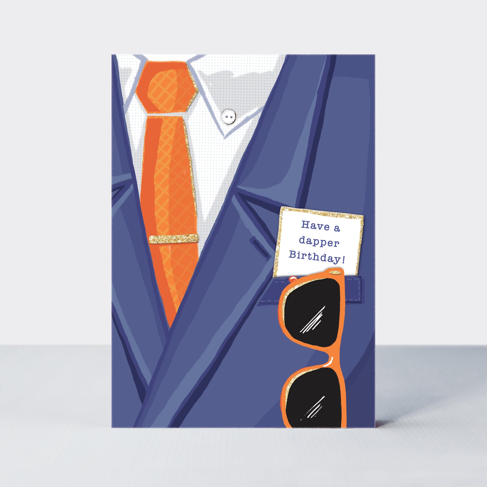 Piccolo - Suit & Tie - Birthday Card
