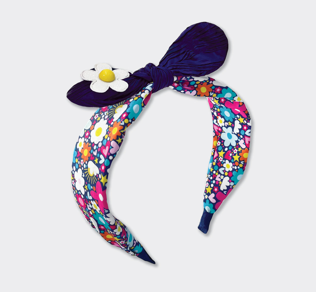Bow Headband - Floral